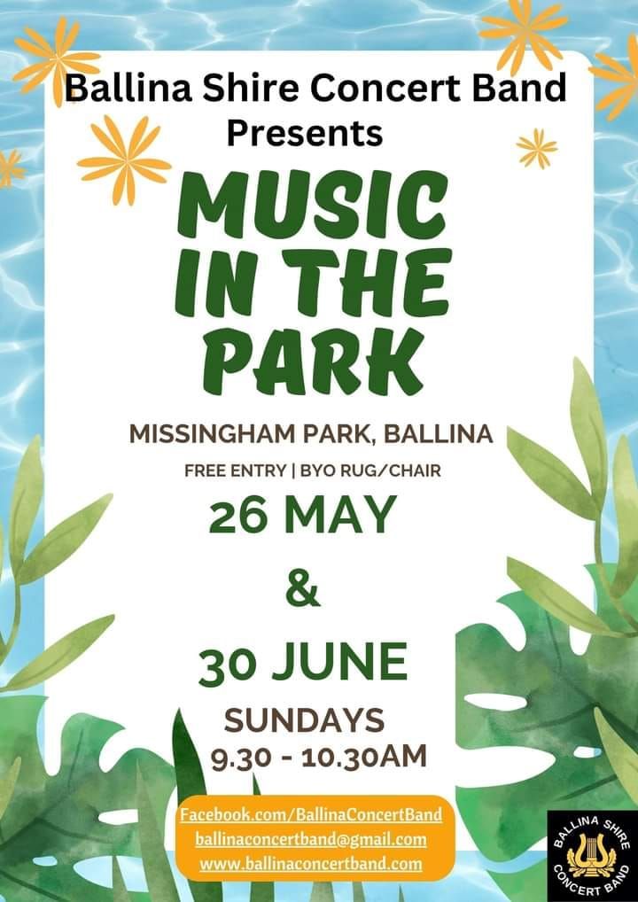 Ballina Concert Band presents Music in the Park