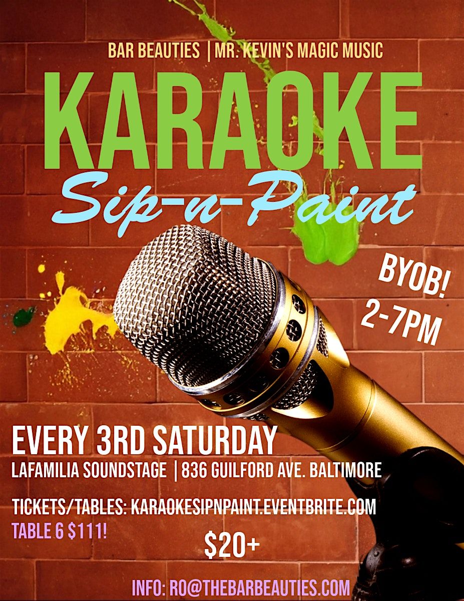 KARAOKE Sip-Puff n\u2019 PAINT