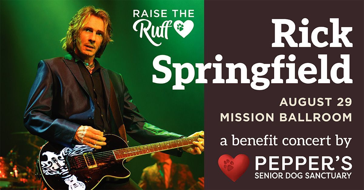 Raise The Ruff Featuring Rick Springfield (After Party Concert)