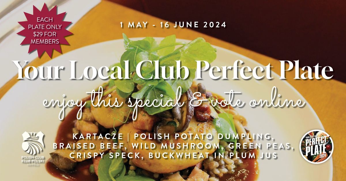 Your Local Club Perfect Plate | Kartacze