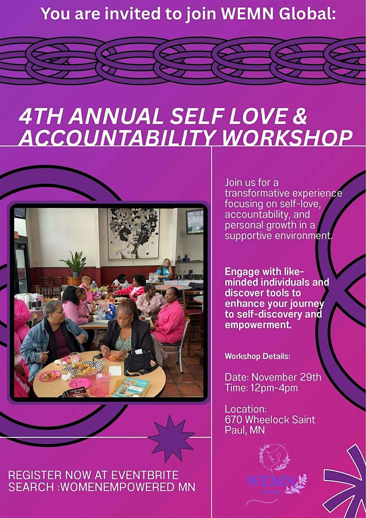 4 th Annual Self Love and Accountability Workshop