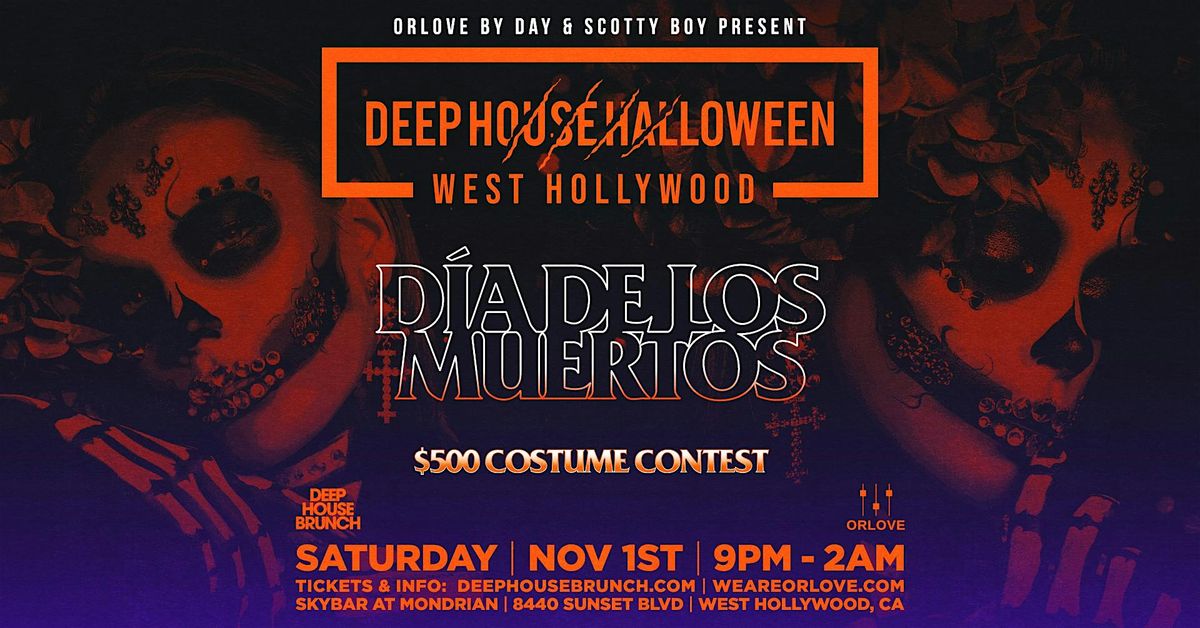 Deep House Halloween: D\u00eda de los Muertos [Saturday, 11\/1]