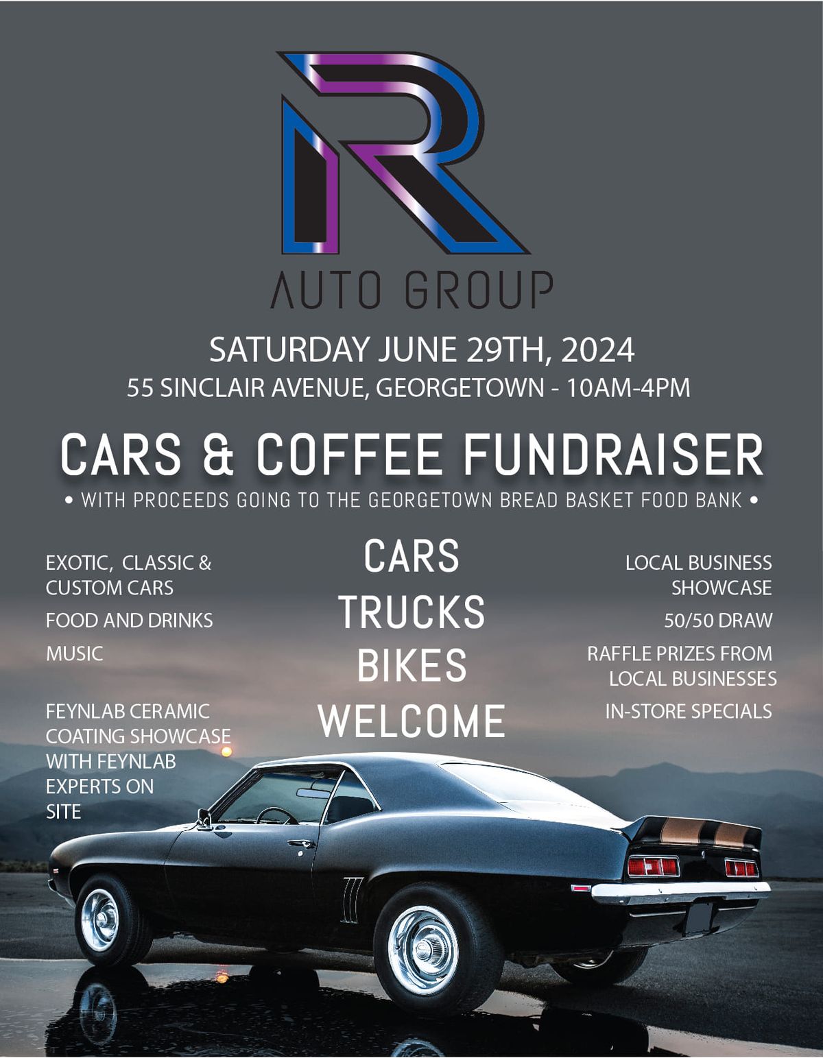 Cars & Coffee Fundraiser 