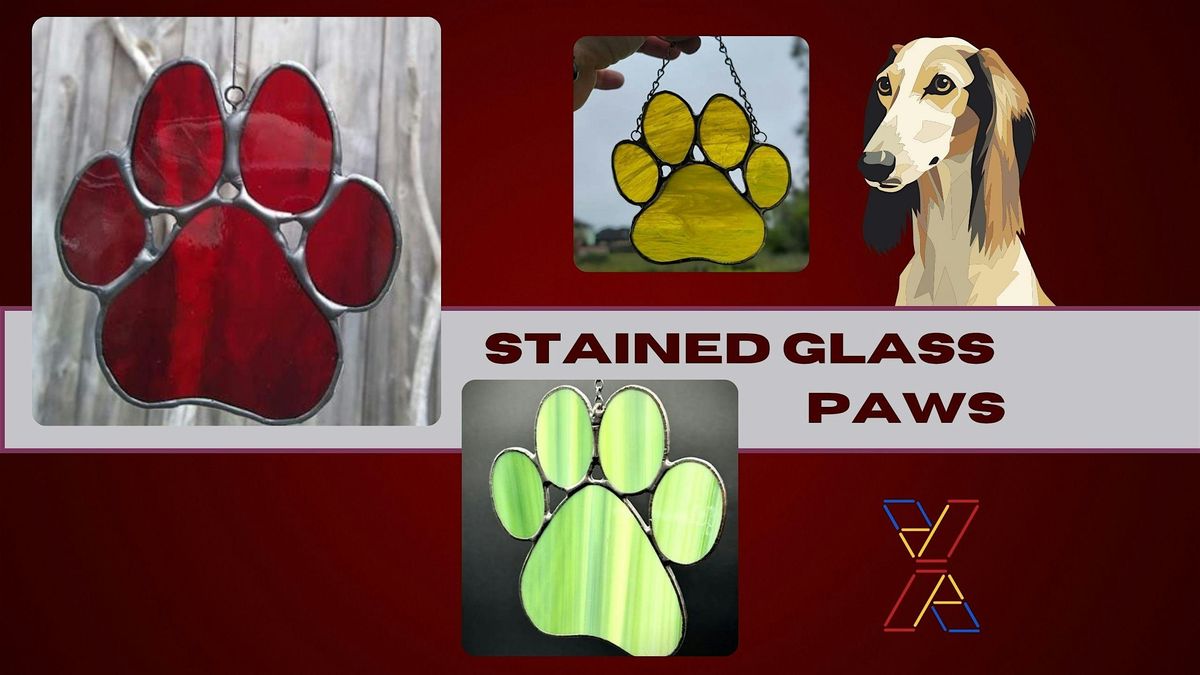 Stained Glass Paws