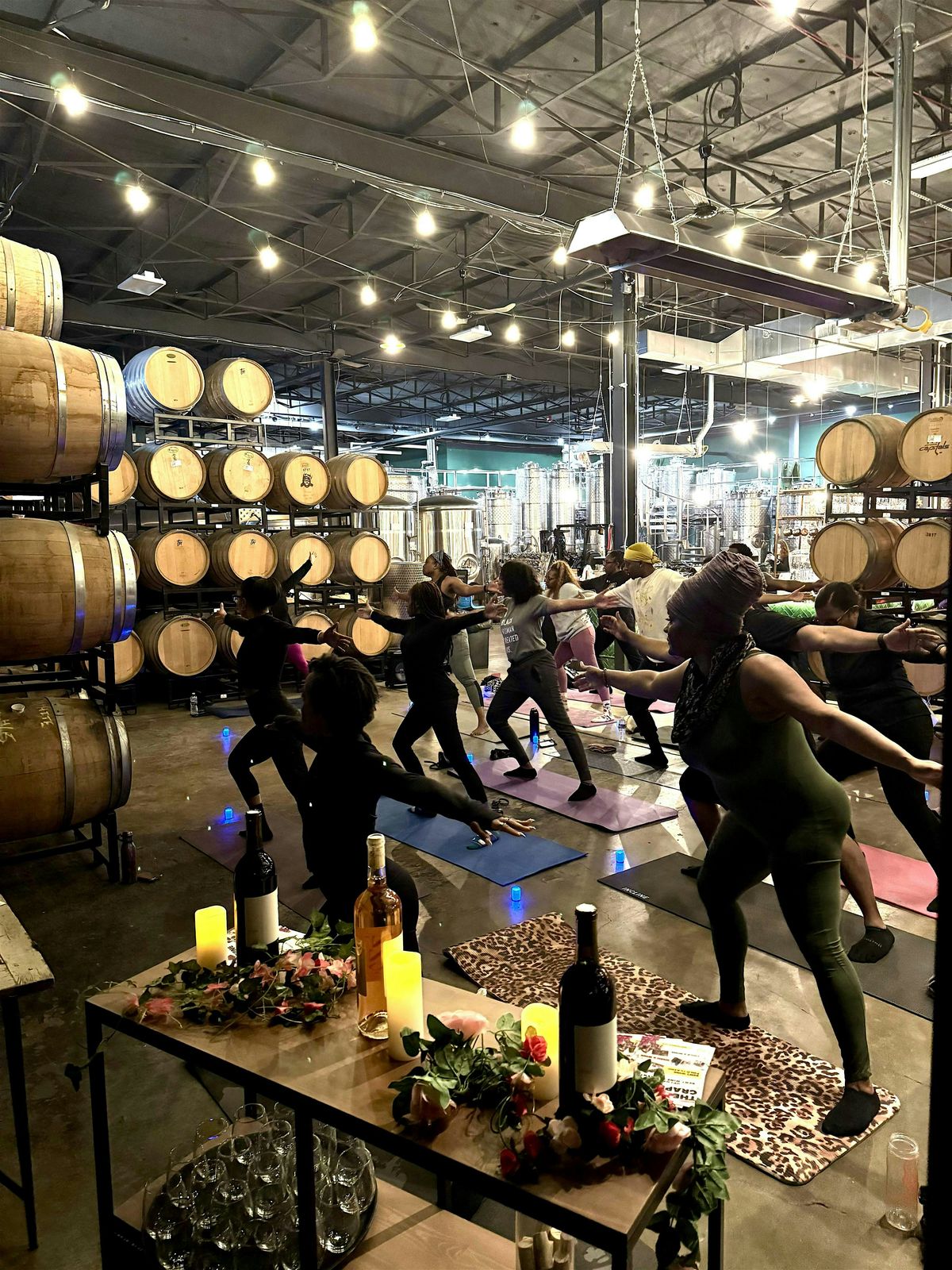 Yoga & Wine