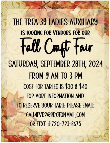 Fall Craft Fair