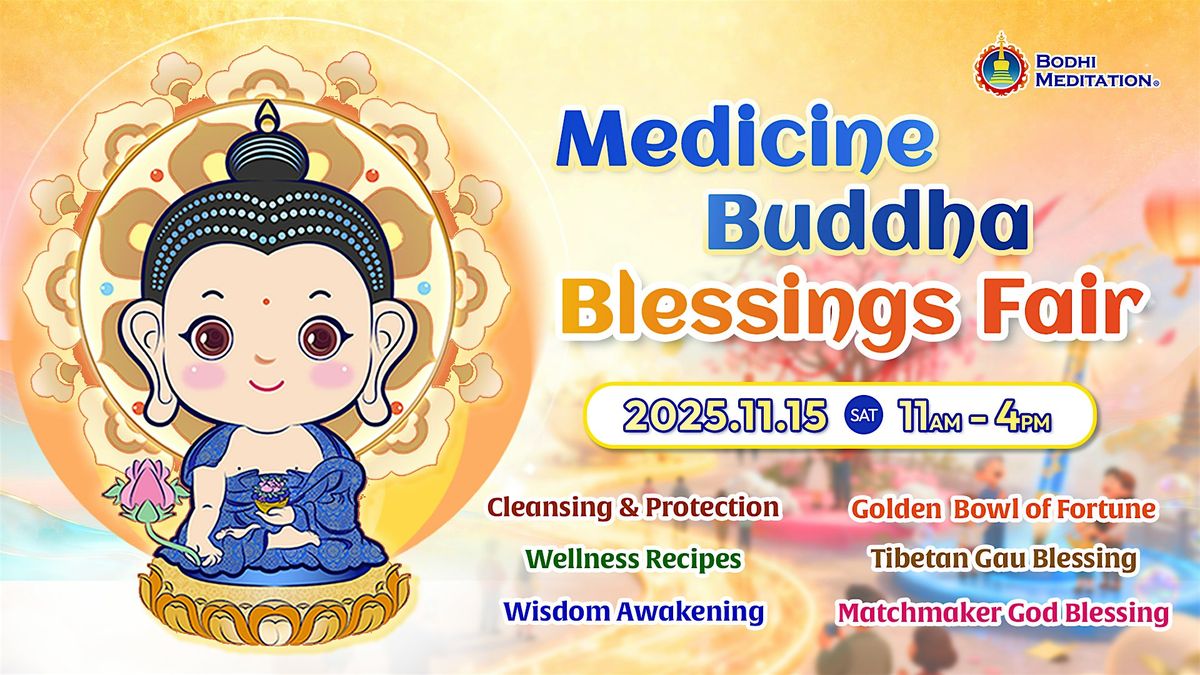[Free Event] Medicine Buddha Blessing Fair