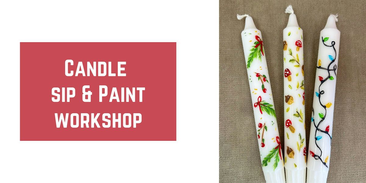Candle Sip & Paint Workshop