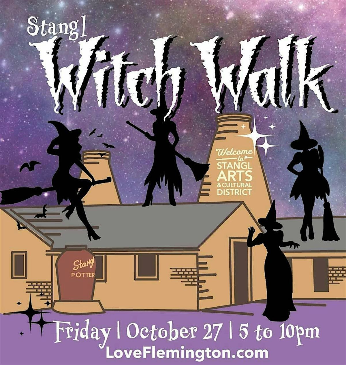 4th Annual Stangl Witch Walk & Within Spirit's Moon Market!