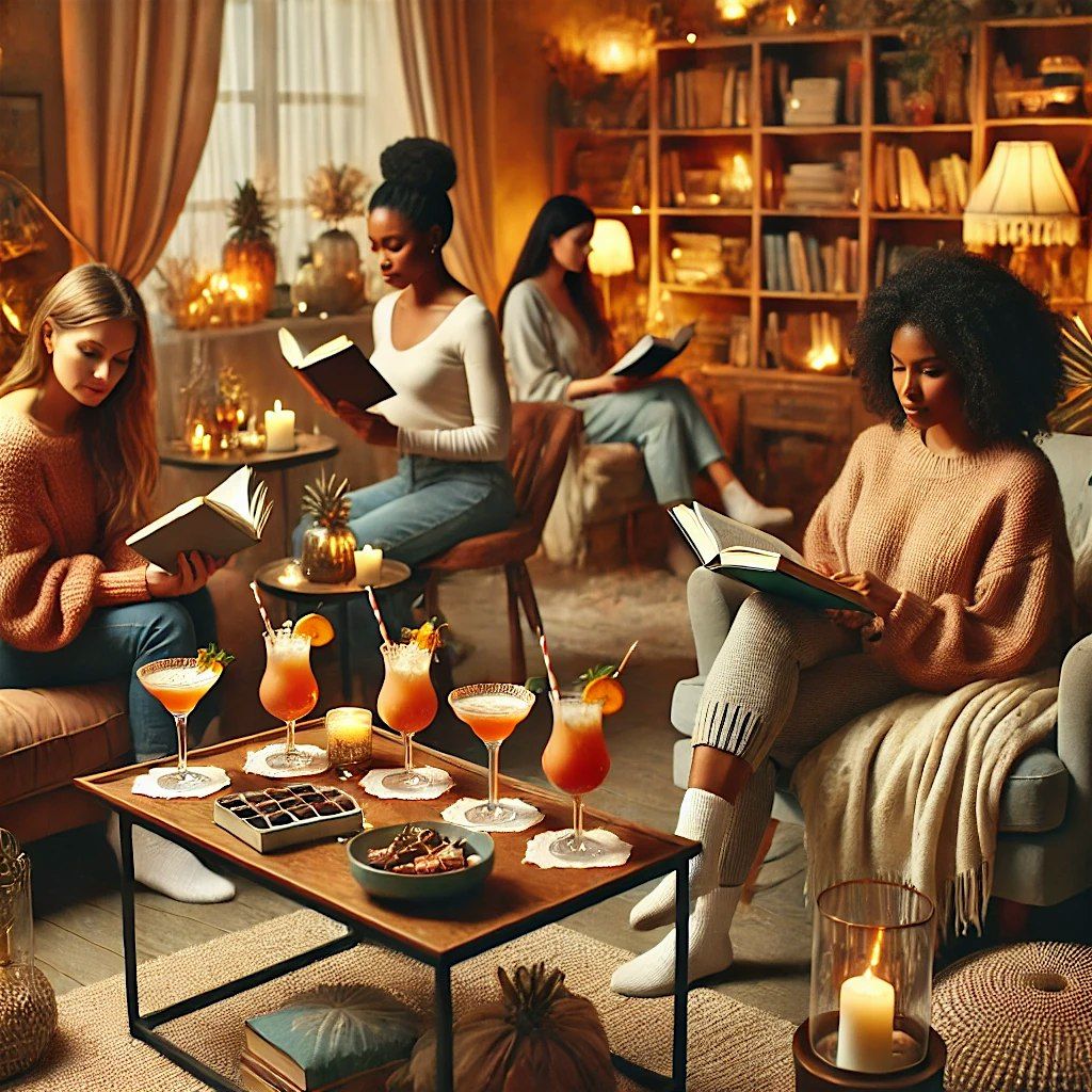 Moms & Mocktails: Cozy Reading & Sip Night