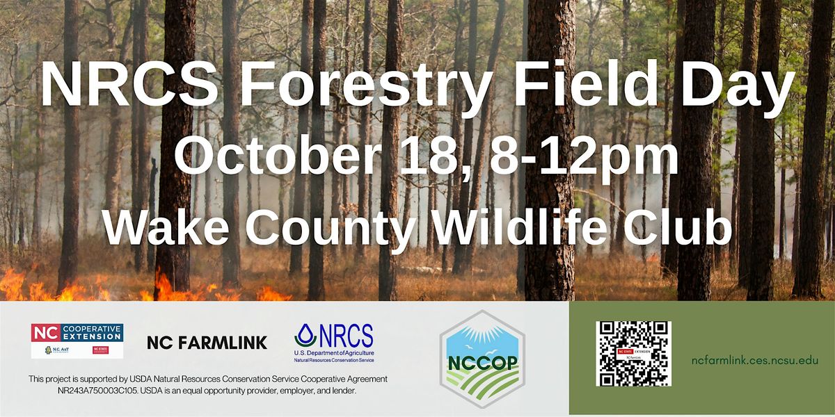 NRCS Forestry Field Day at Wake County Wildlife Club