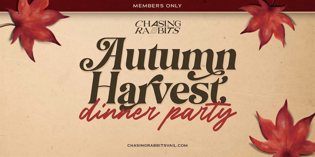 Autumn Harvest Dinner Party