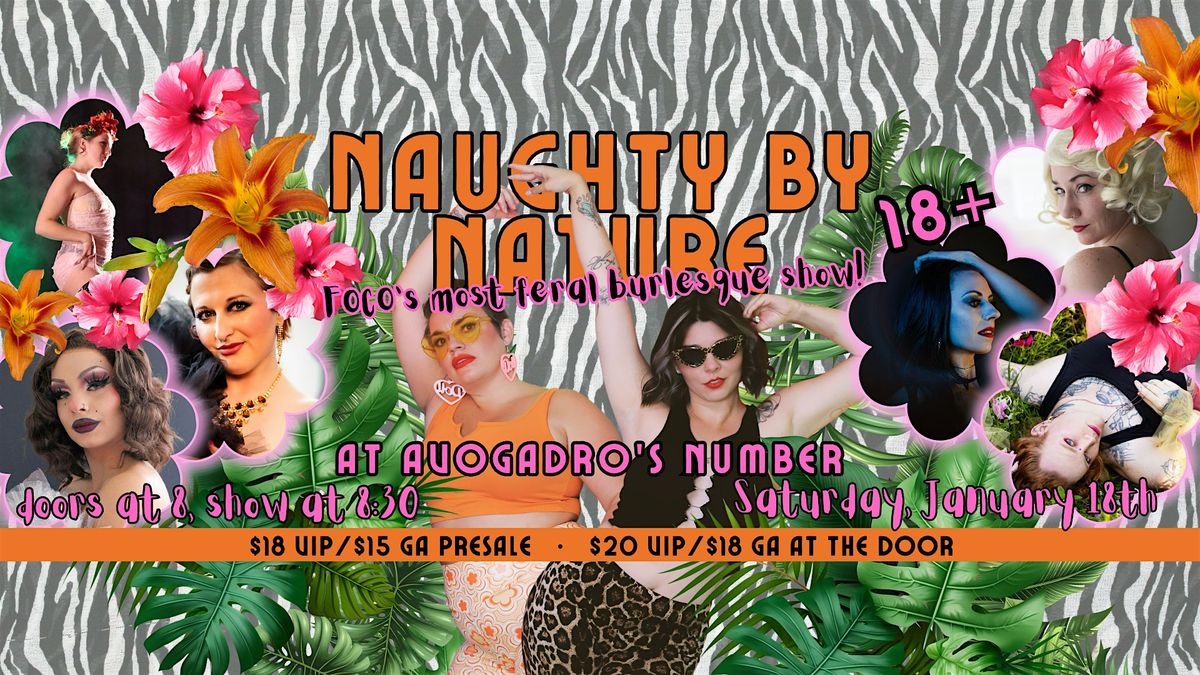 Naughty by Nature - FOCO's Most Feral Burlesque Show!