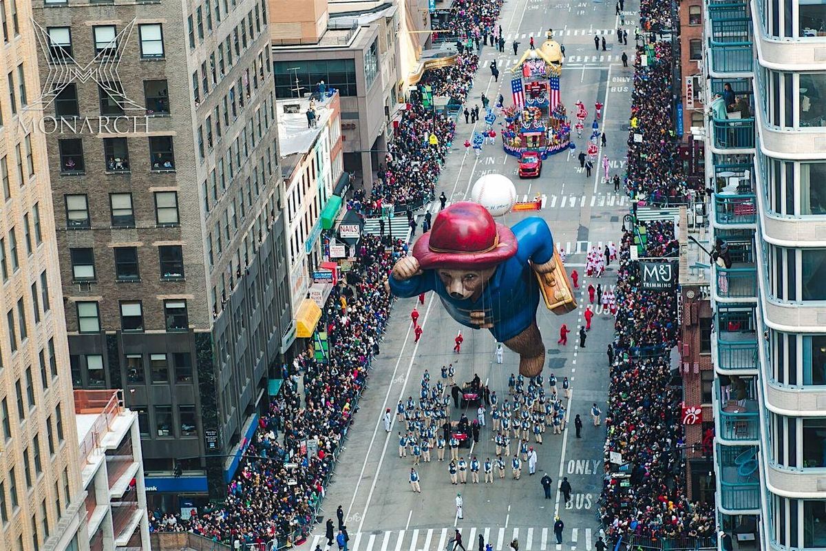 Thanksgiving Parade Viewing 2025 @ Monarch Rooftop & Indoor Lounge