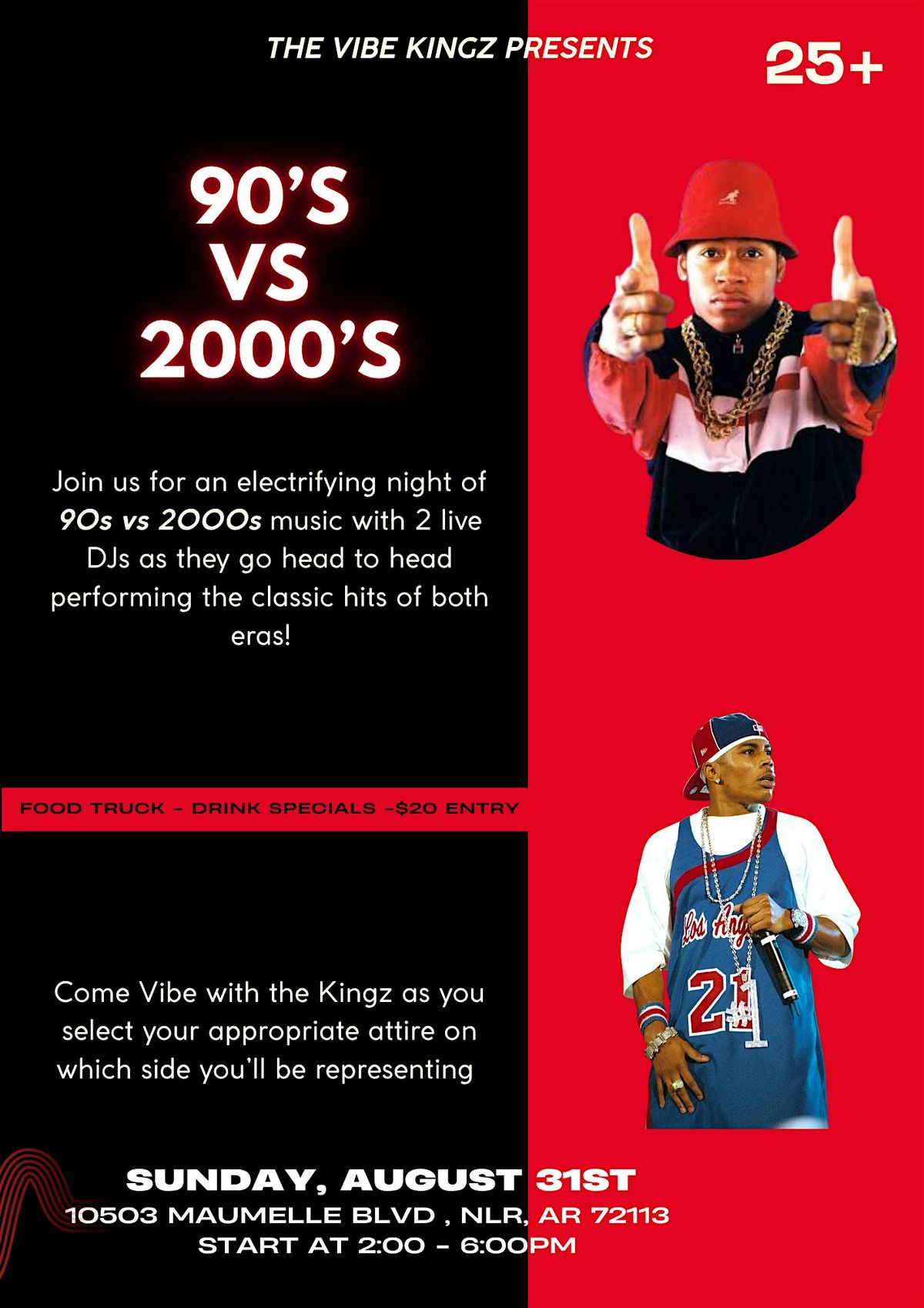 The Vibe Kingz Present 90s vs 2000s