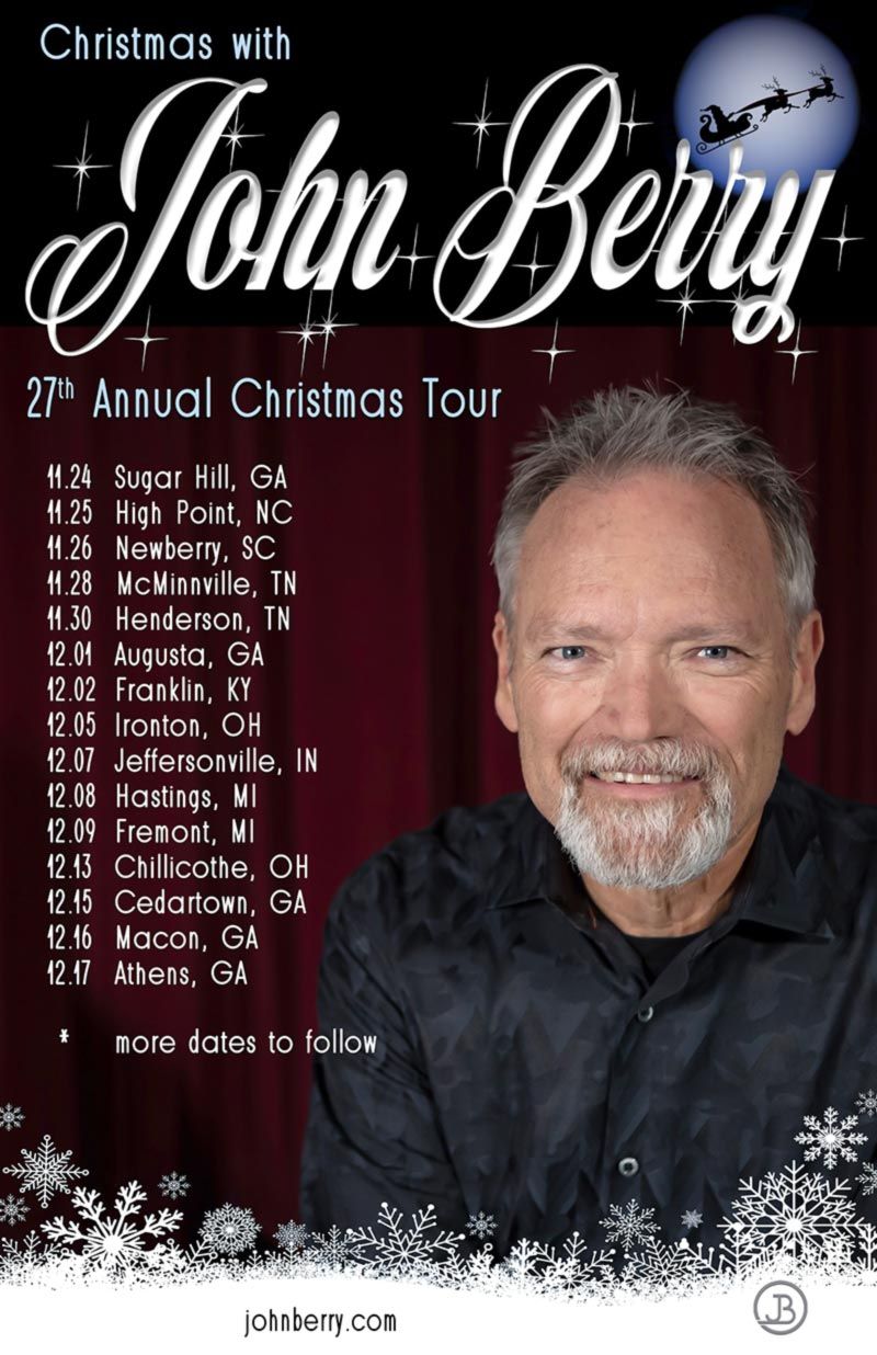 Christmas with John Berry at Classic Center Theatre