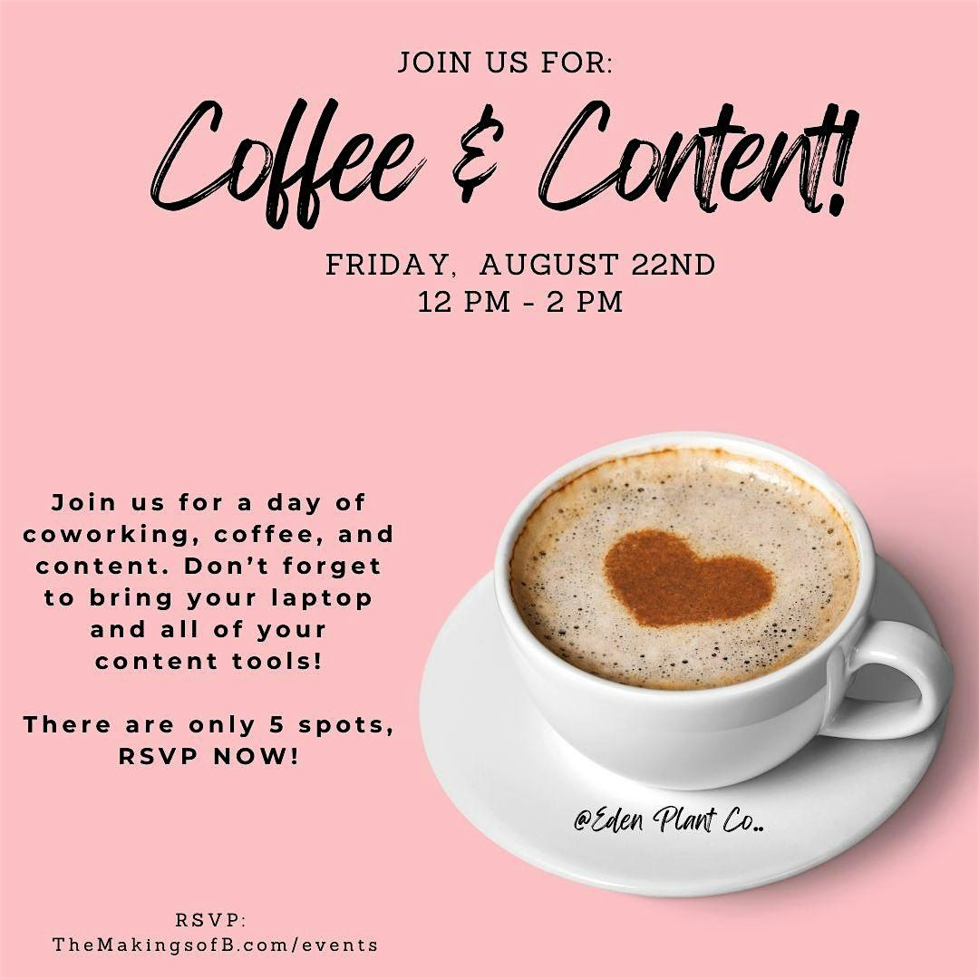 Goals with Girlfriends Presents: Coffee & Coworking