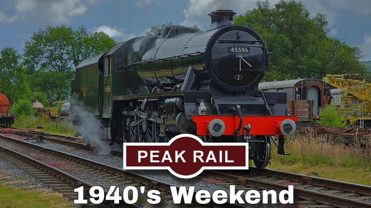 Peak Rail 1940s event