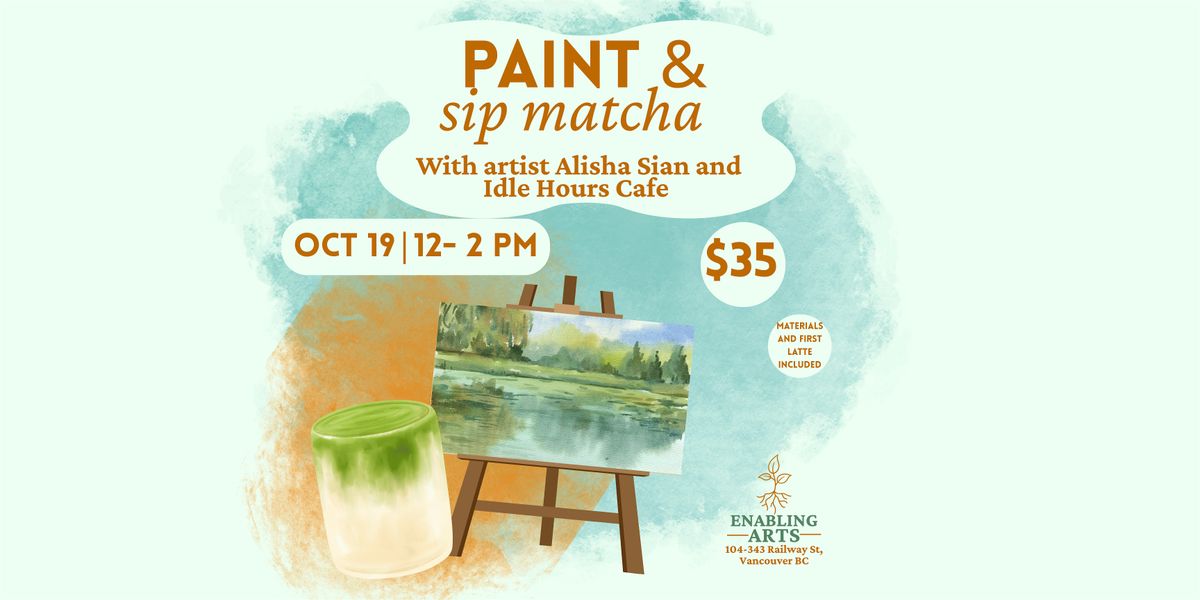 Paint & Sip Matcha