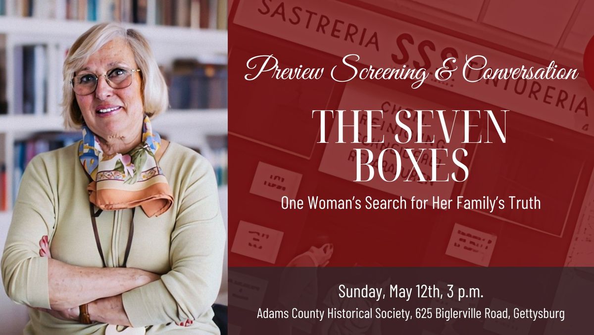 Preview Screening & Conversation: The Seven Boxes
