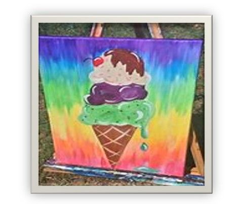 Kids Art-Ice Cream Cone