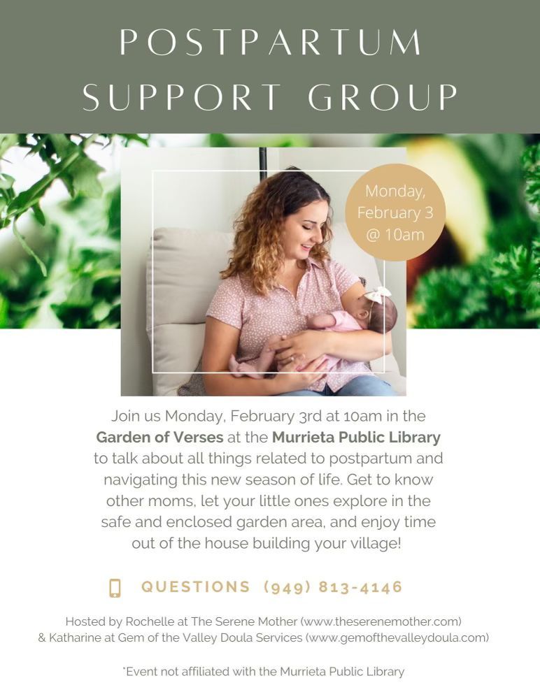 Postpartum Support Group