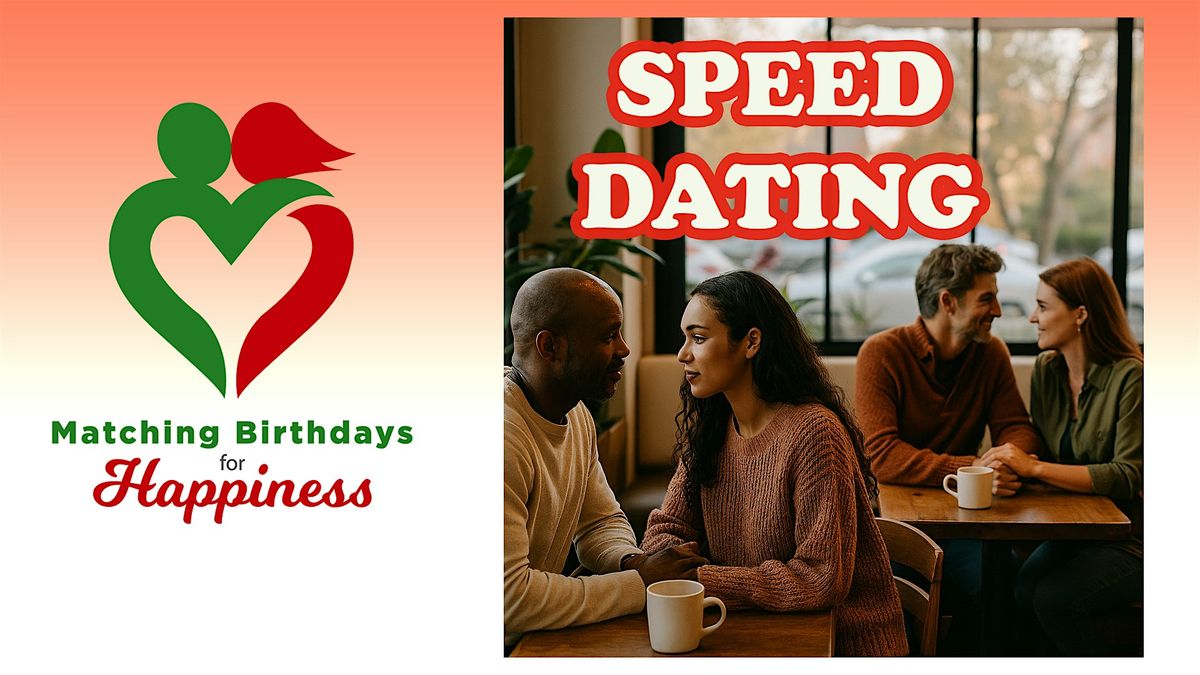 SPEED DATING for Connection & Inspiration 21-39yrs old (7 men & 7 ladies)