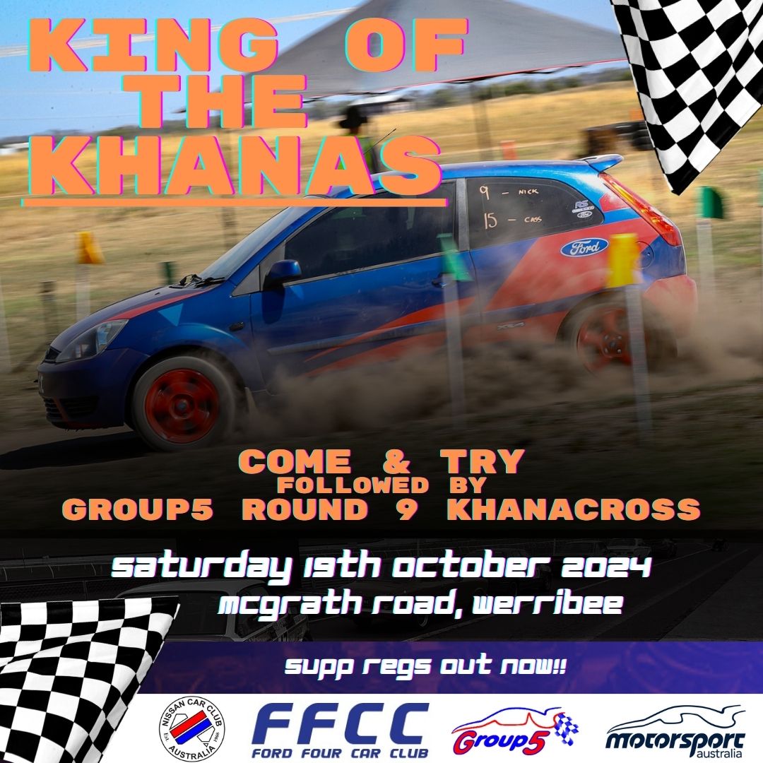 Come & Try\/Group 5 Round 9 \u2013 King of the Khana's Khanacross