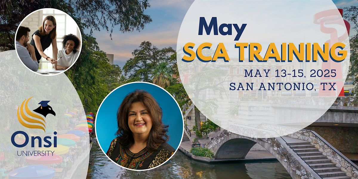 SCA Training Courses - May 2025