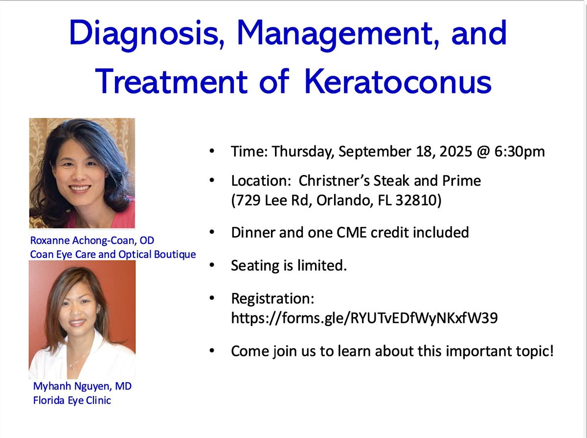 Diagnosis, Management, and Treatment of Keratoconus