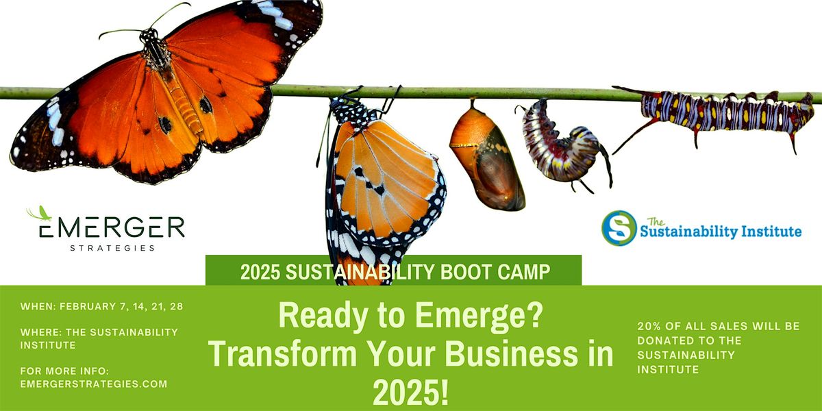 Emerger Strategies Sustainability Boot Camp 1