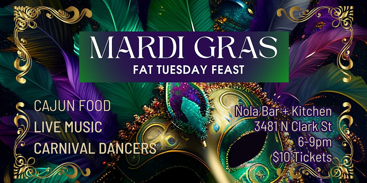 NOLA BAR AND KITCHEN'S FAT TUESDAY CELEBRATION