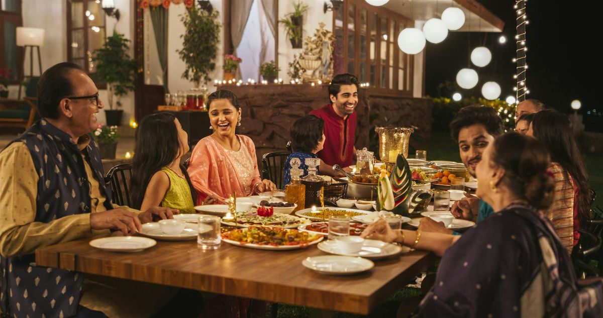 Indian Vegetarian Dinner at Suprabhat