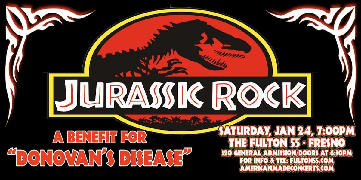 THE 19TH ANNUAL JURASSIC JAM TO BENEFIT THE FIGHT AGAINST DONOVAN\u2019S DISEASE