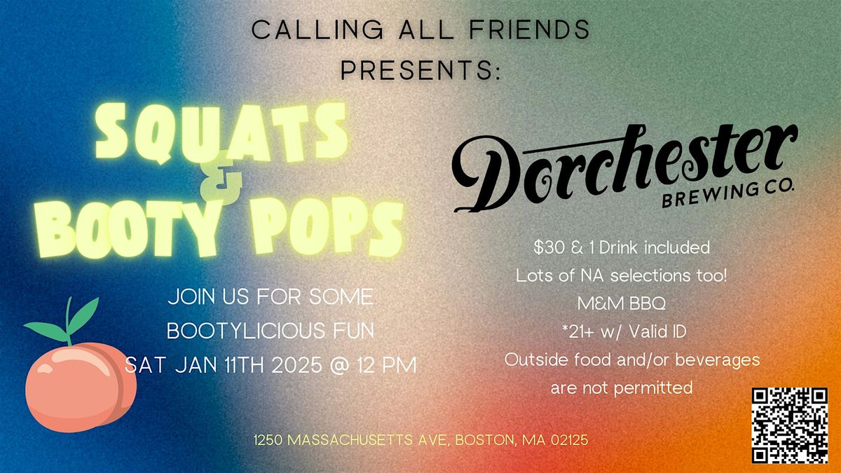 Squats & Booty Pops @ Dorchester Brewery