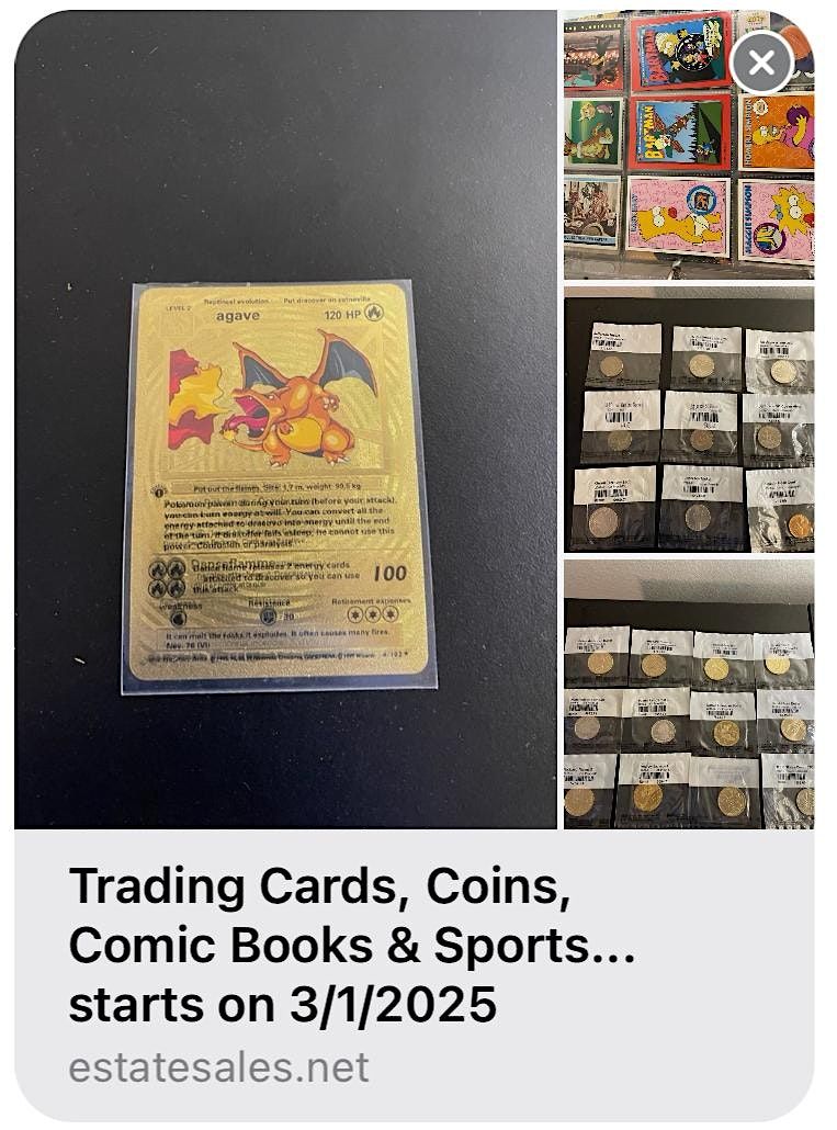 Trading Cards, Coins, Comic Books & Sports Memorabilia Blowout in Arlington