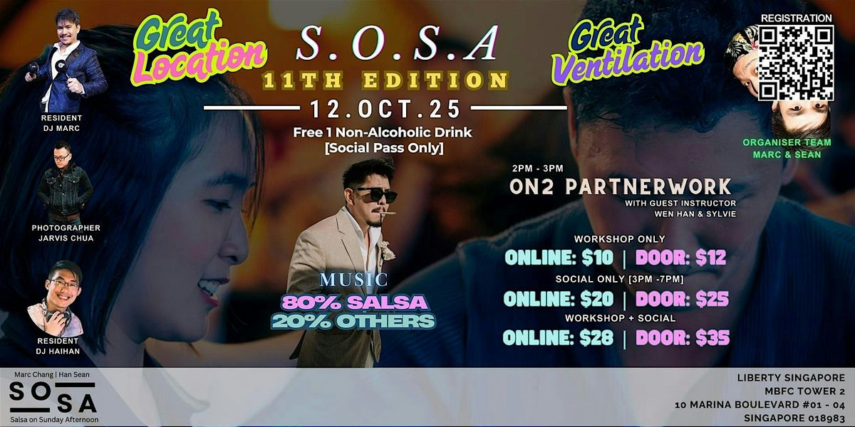 Salsa on Sunday Afternoon - 11th Edition