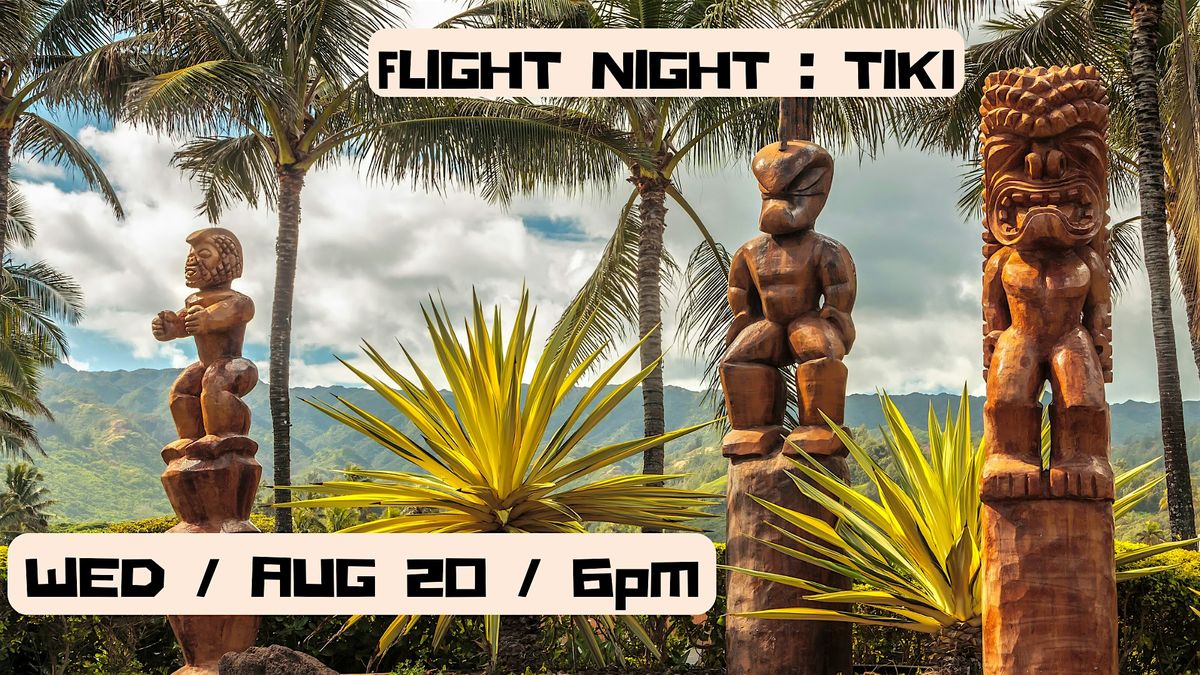 Flight Nights at Kingfly Spirits!