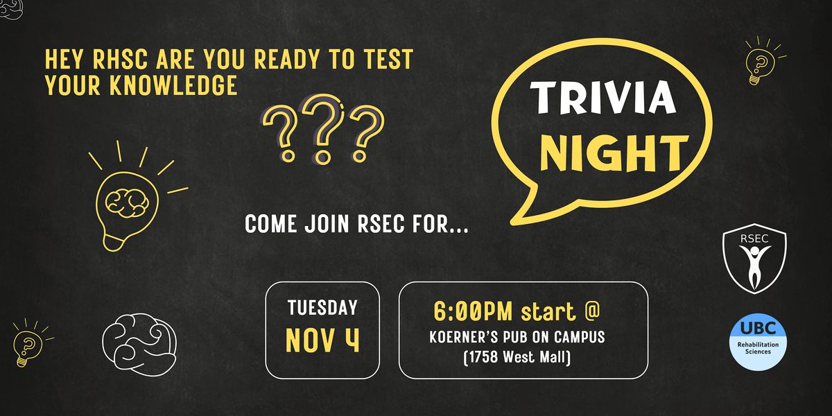 RHSC Goes To Trivia Night!