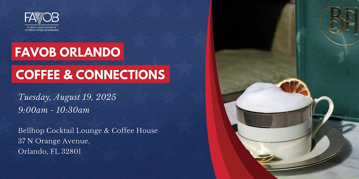 FAVOB ORLANDO COFFEE & CONNECTIONS