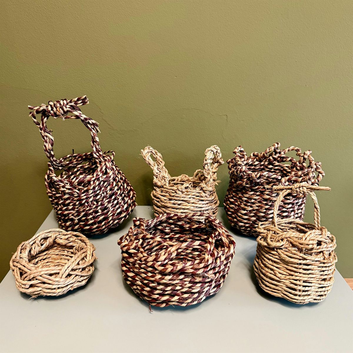 Sip & Weave: A Festive Seagrass Basket Workshop