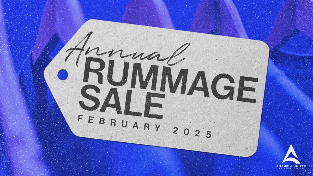 Rummage Sale 2025