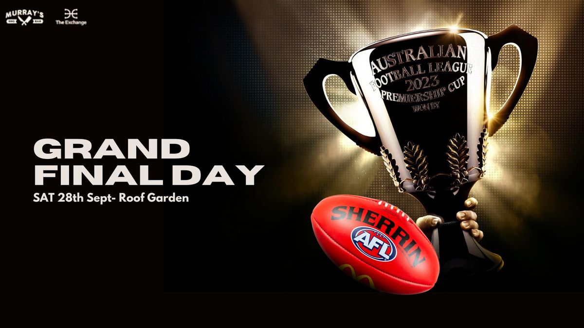 AFL Grand final on the Roof Garden @ The Exchange