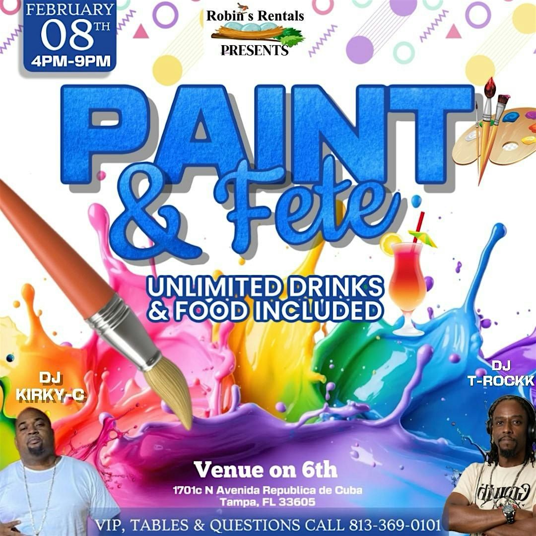 PAINT AND FETE