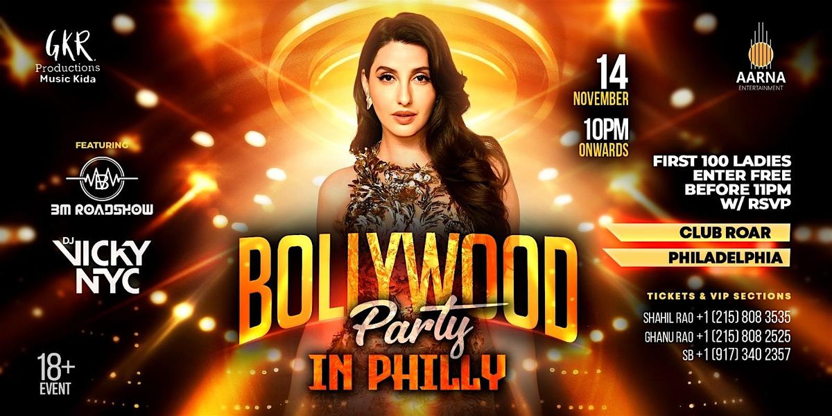 Bollywood Night Club Roar - Philadelphia, November 14 2025