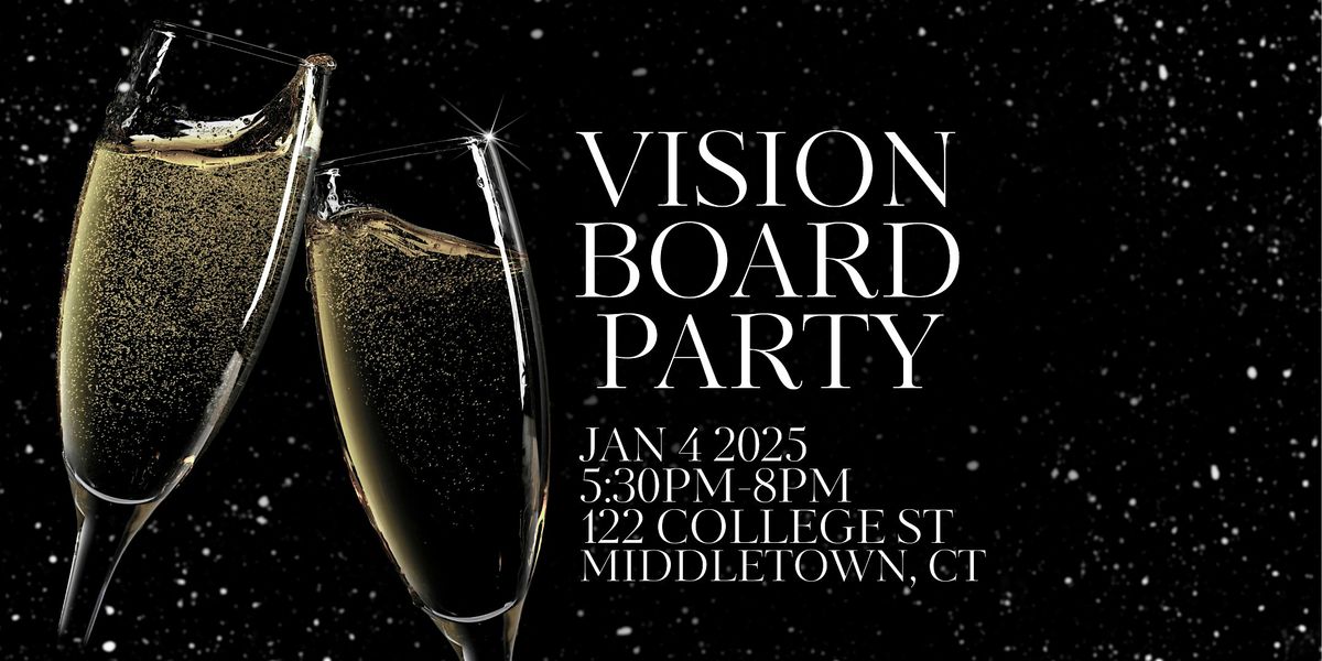 New Year 2025 Vision Board Party