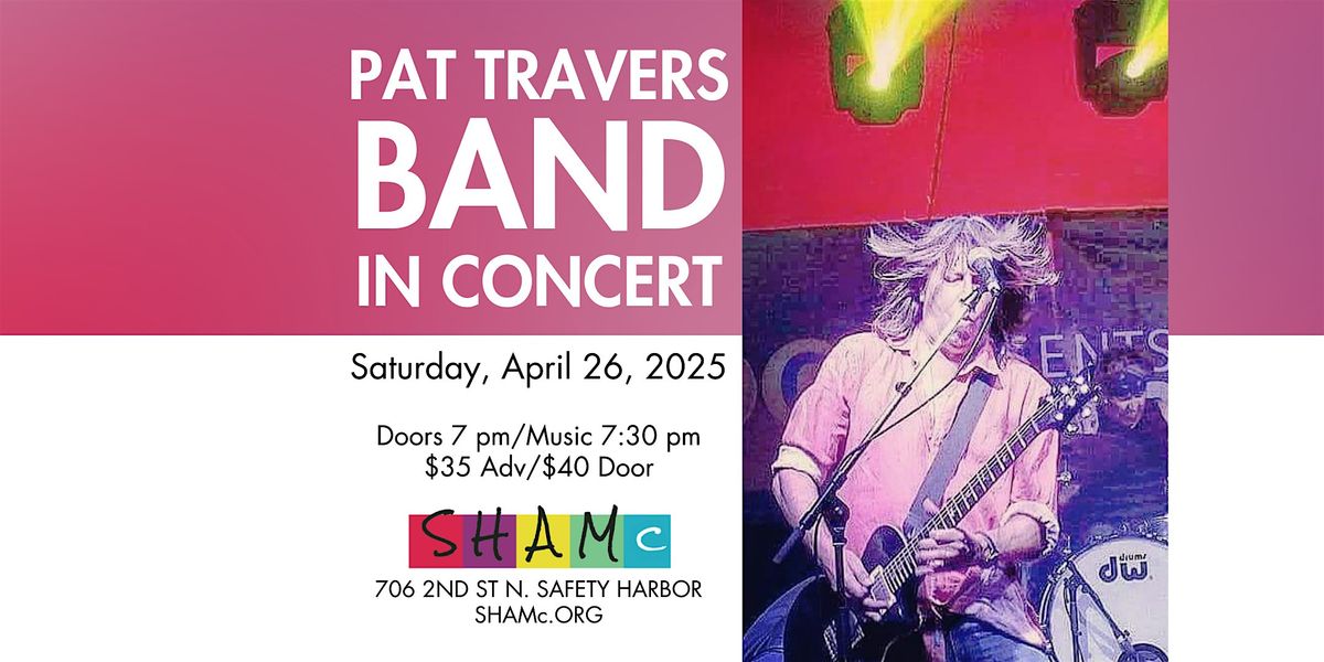 Pat Travers Band In Concert