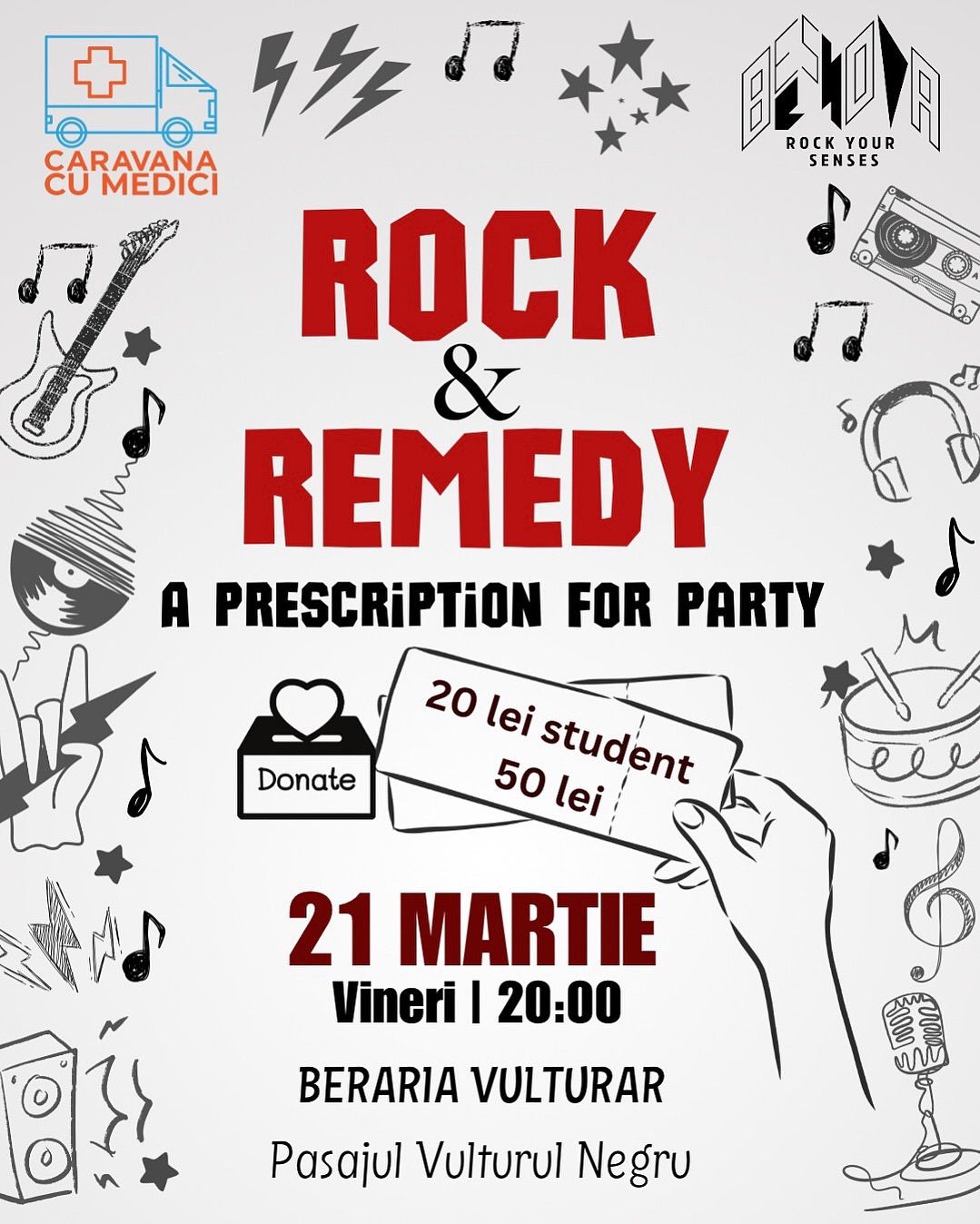 Rock & Remedy - Party caritabil CCM Bihor 