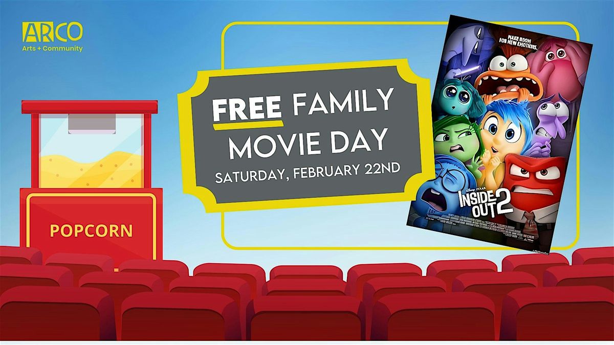 Arts@ARCO:  Family Movie Day