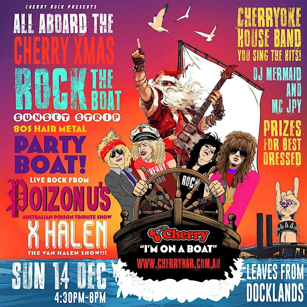 Rock The Boat A Cherry Xmas Special! SUN DEC 14